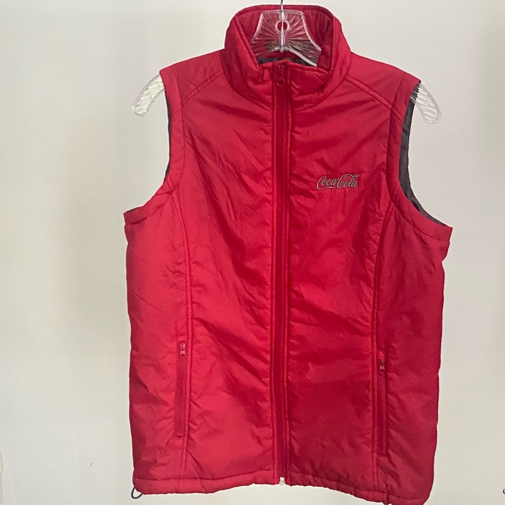 Red Coca-Cola vest
